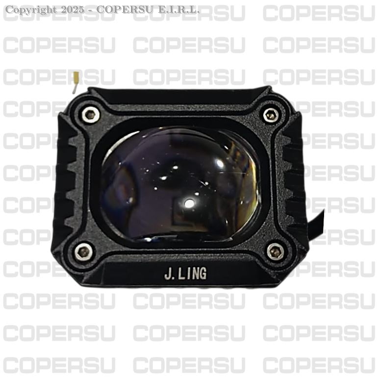COFALE104 - FARO LED RECTANGULAR DUAL FIJO / FLASH 30W - PRC